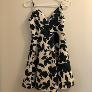 Floral Skater Mini Dress